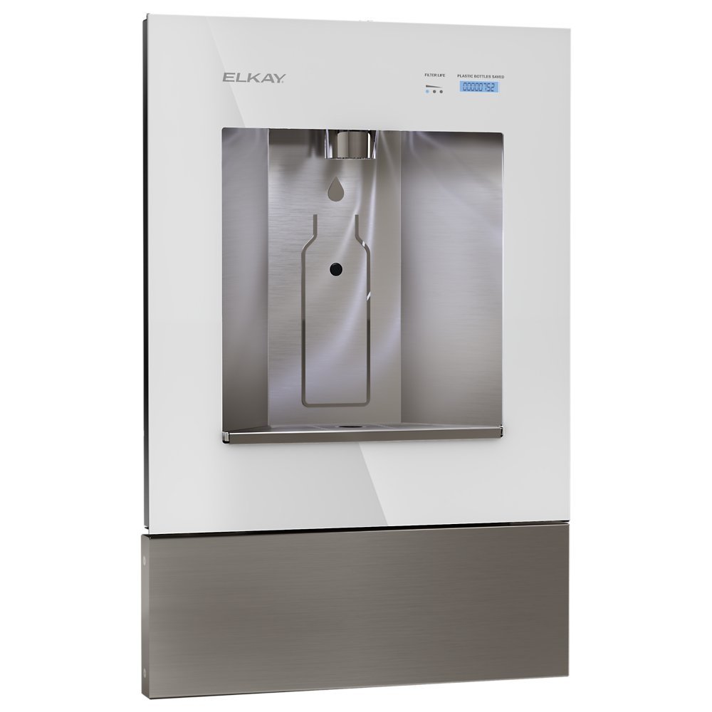 Liv® Pro In-Wall Commercial Filtered Water Dispenser Non-refrigerated Aspen White